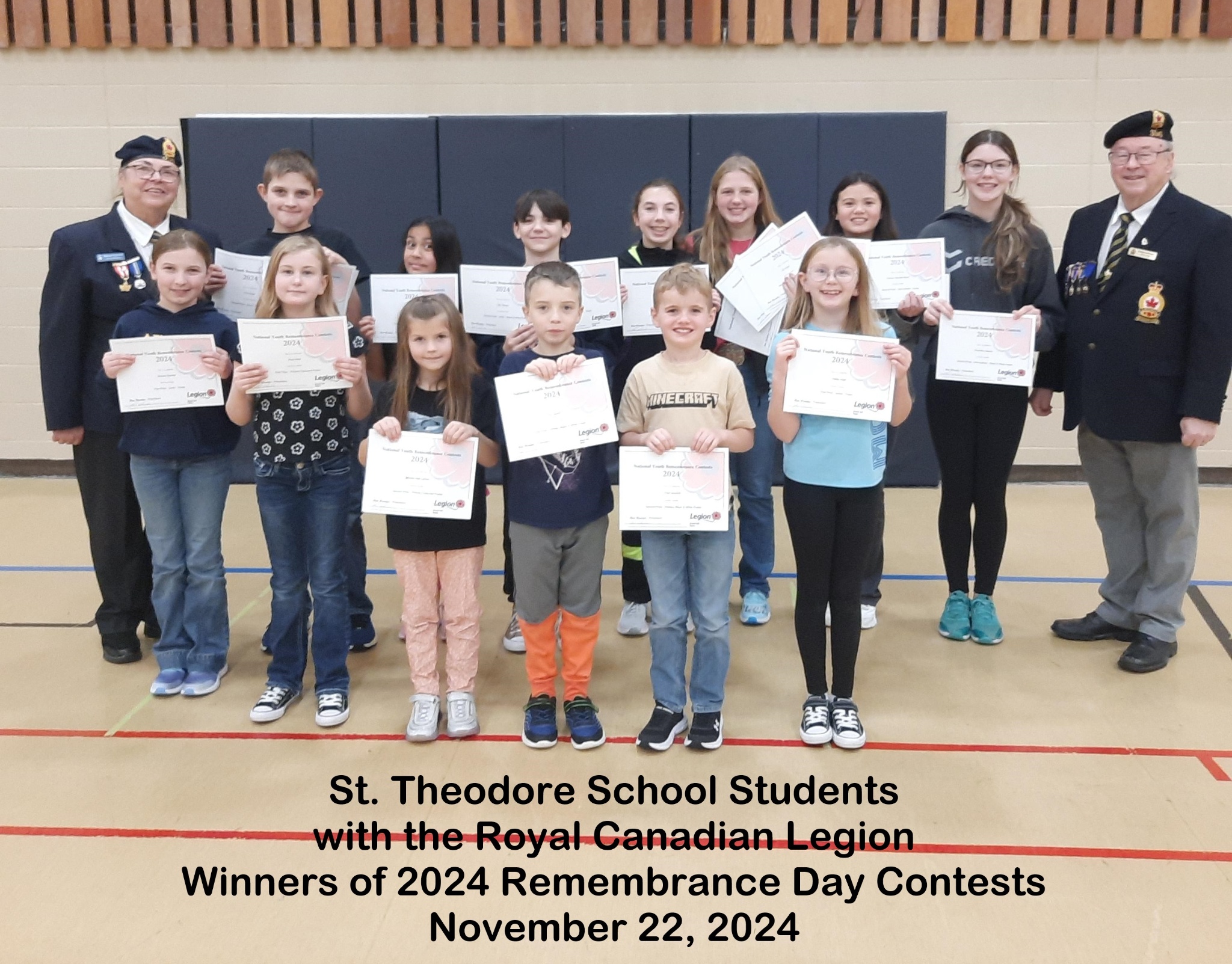 2024 11 22 01 Remembrance Day Winners